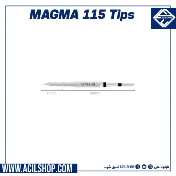 MAGMA C115 IS Soldering Iron Tips Compatible JBC Sugon Aifen Aixun Soldering Station