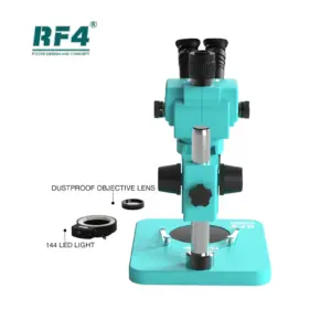 RF4 RF6565R 6.5-65X Synchronous Zoom Trinocular Stereo Microscope - Image 4