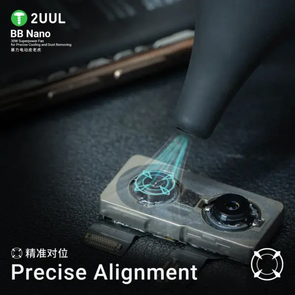 2UUL DA90 BB nano 30W Superpower Fan for Precise Cooling & Dust Reoving - Image 3