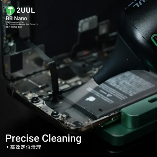 2UUL DA90 BB nano 30W Superpower Fan for Precise Cooling & Dust Reoving - Image 6