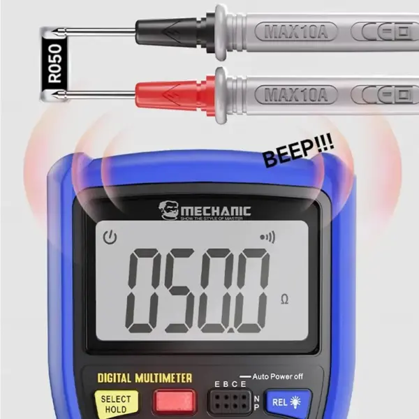 MECHANIC FOUR MX FOUR-DIGIT MULTIMETER - Image 3