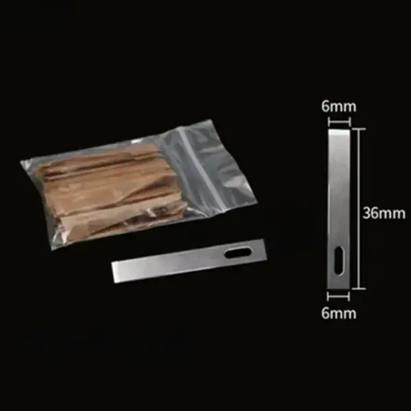 SUNSHINE BSD4 Blades #4 Blade For Phone Motherboard IC CPU Glue Remove Cleaning Carving Knife Tool - Image 2