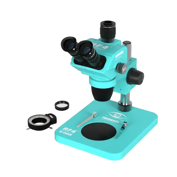 RF4 RF6565R 6.5-65X Synchronous Zoom Trinocular Stereo Microscope