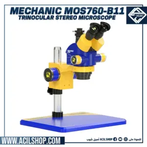 MECHANIC MOS760-B11 TRINOCULAR STEREO MICROSCOPE