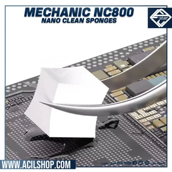 Mechanic NC800 Nano Spong Cleaning No Residue Phone Screen PCB Motherboard Back Glass Camera Solder Flux Oil Frame Clean Tool - Image 2