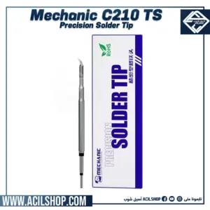 MECHANIC Original Precision Soldering Iron Tip C210 TS  Heating Up in 1s Pointed Tip Elbow Blade Soldering Iron Core