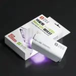 YCS UV MINI Curing Lamp Intelligent Nail art uv light 3W High Power Fast Curing Light Motherboard UV Glue Curing Repair Lamp