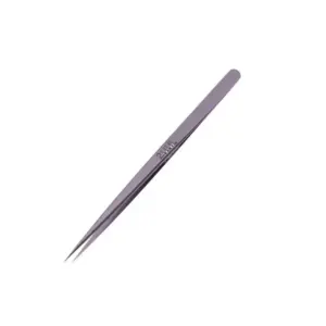 2UUL TI22 STRAIGHT Purple Titanium SUPERLIGHT Tweezer for Precise Phone Board Repair