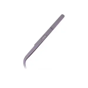 2UUL TI21 CURVED Purple Titanium Ultralight Tweezer for Precise Phone Board Repair