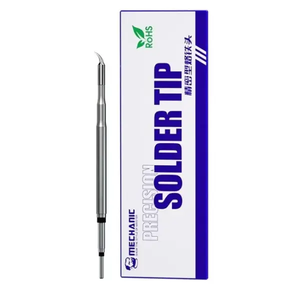 MECHANIC Original Precision Soldering Iron Tip C210 TS  Heating Up in 1s Pointed Tip Elbow Blade Soldering Iron Core