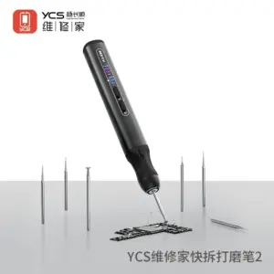 YCS Electric Chargeable Polish Pen for Phone PCB Screen Repair Professional Drill Grinding Disassembly Hand Tools - Image 3