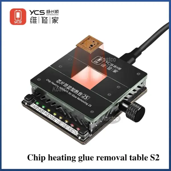 YCS chip heating platform for glue removing 2S