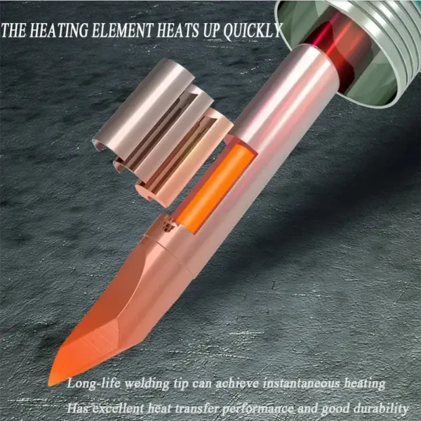 MECHANIC Original Precision Soldering Iron Tip C210 TI  Heating Up in 1s Pointed Tip Elbow Blade Soldering Iron Core - Image 3