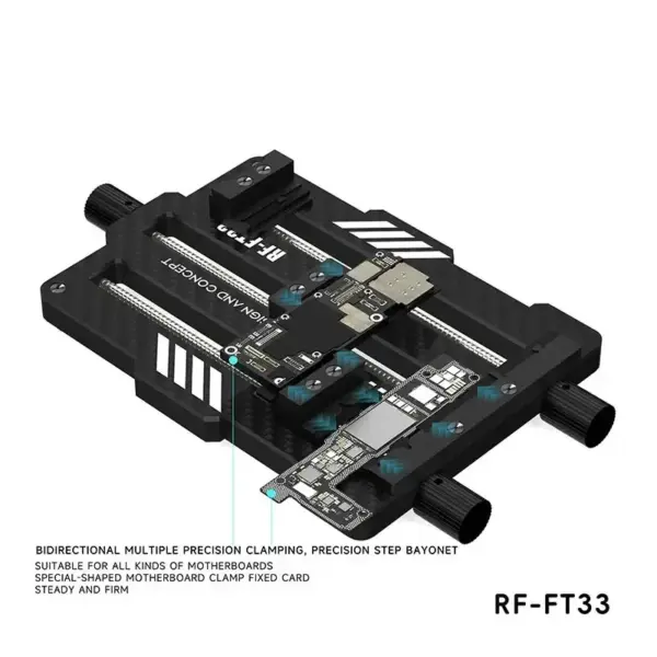 RF4 RF-FT33 Extra-Long Clamping Distances Holder For Mobile Phone Motherboards Jig Board Holder PCB Universal Holder - Image 3