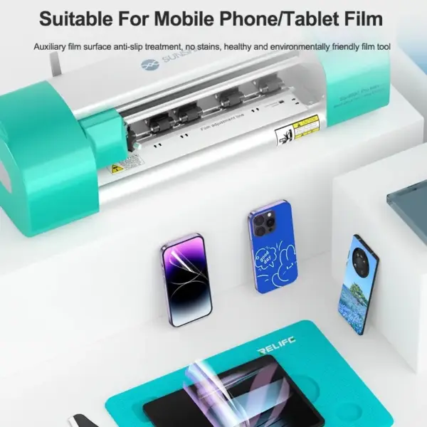 RELIFE RL-004DP Professional Film Silicone Pad Multi-Function Anti-Skid Mat For Repair Mobile Phone Flat Panel Repair Work Mat - Image 6