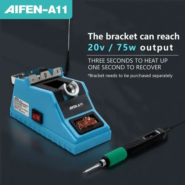 AIFEN A11 USB Soldering Station Charging Soldering Iron Portable For Cell-Phone Repair Welding Tools Compatible C210 Handle
