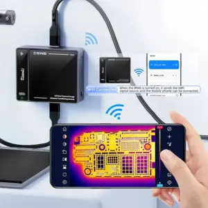QIANLI IRW6 Infrared Thermal Image Wireless Transfering Module with Built-in Battery Suit for MEGA-IDEA Repair Man Super IR Cam - Image 5