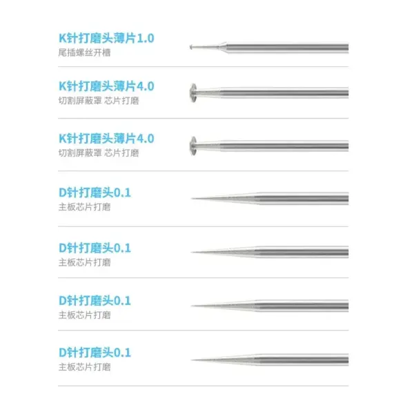 YCS Electric Chargeable Polish Pen for Phone PCB Screen Repair Professional Drill Grinding Disassembly Hand Tools - Image 6