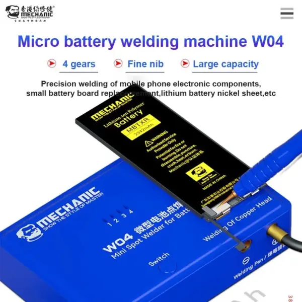 MECHANIC W04 MINI PRECISION SPOT WELDING MACHINE - Image 2