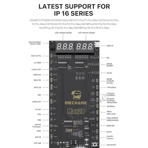 MECHANIC MAX28 BATTERY ACTIVATION DETECTION BOARD - Image 5