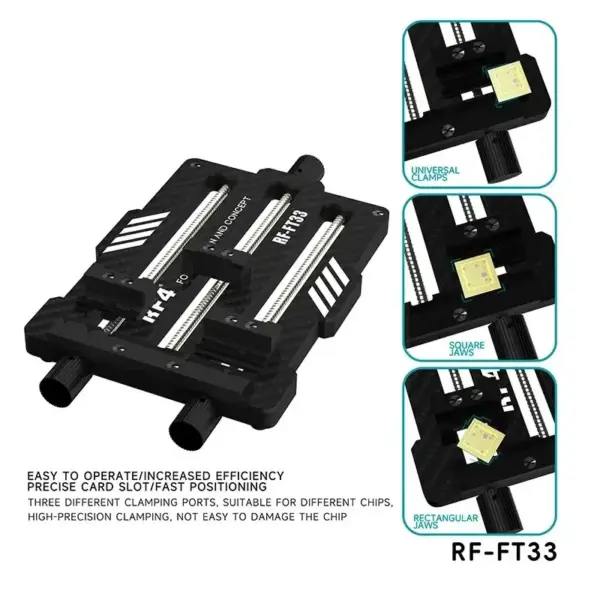 RF4 RF-FT33 Extra-Long Clamping Distances Holder For Mobile Phone Motherboards Jig Board Holder PCB Universal Holder - Image 5