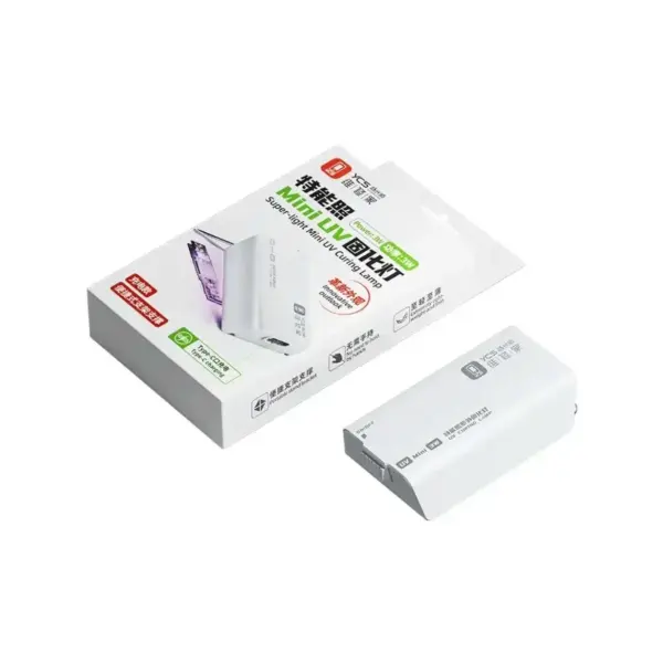 YCS UV MINI Curing Lamp Intelligent Nail art uv light 3W High Power Fast Curing Light Motherboard UV Glue Curing Repair Lamp - Image 2
