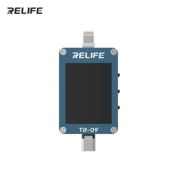 RELIFE TB-09 Charging Port Tester Tail Plug Dock Support Lightning and Type-C interface devices for IPhone HUAWEI Samsung XM - Image 4