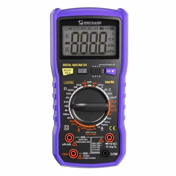 MECHANIC FOUR MX FOUR-DIGIT MULTIMETER