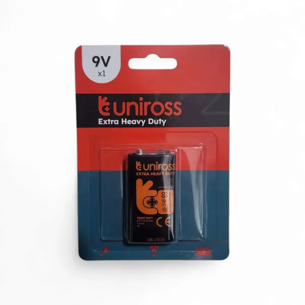 Battries 9V 6F22 UNIROSS for Multimeter - Image 2