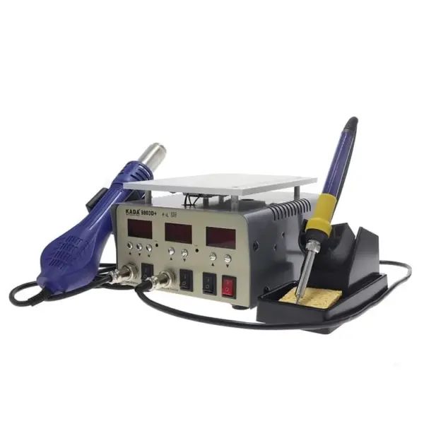 KADA 9803D+ Digital 3 in 1 LCD Glass Screen Separator Hot Air Soldering Station