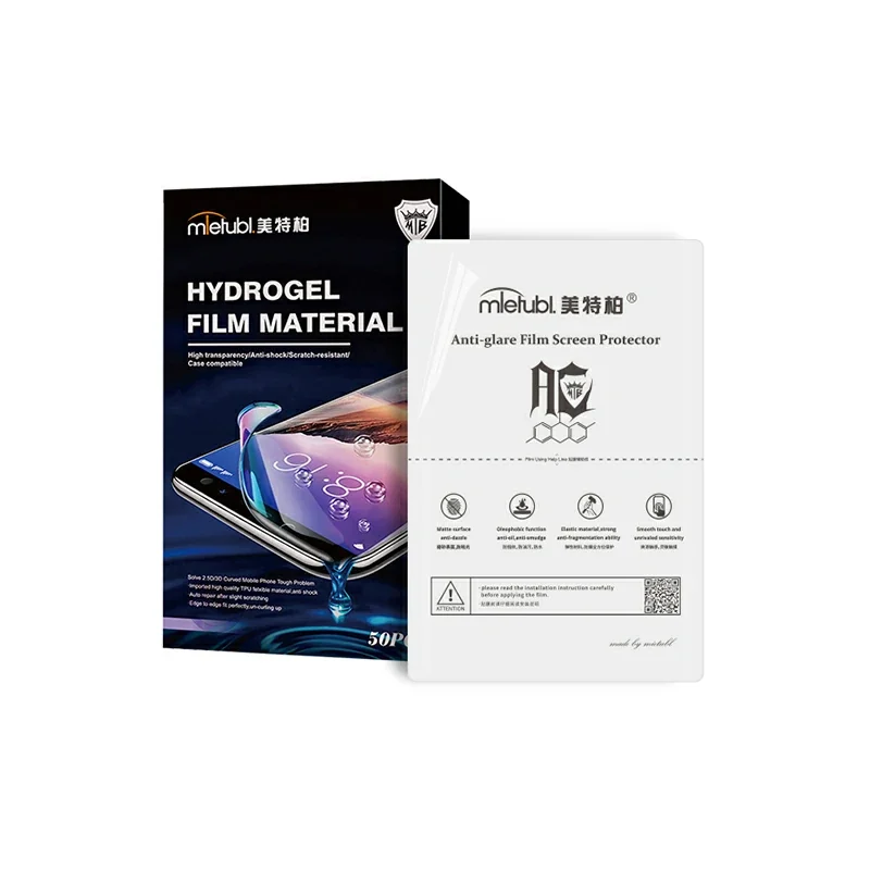 MIETUBL MATTE HYDROGEL SCREEN PROTECTOR SHEET 50PCS