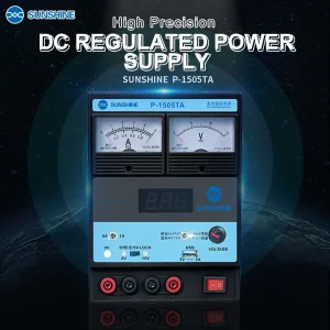 SUNSHINE P-1505TA High Precision DC Power Supply 15V 5A USB Output