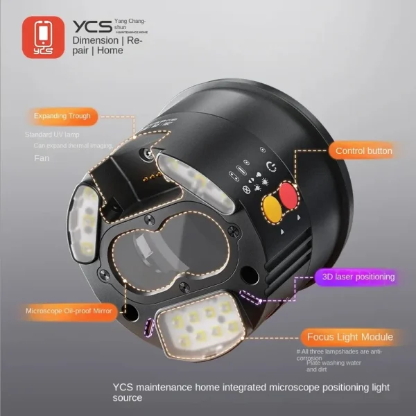 YCS ONLY FOR 6558 INTEGRATED MICROSCOPE POSITIONING LIGHT - Image 3