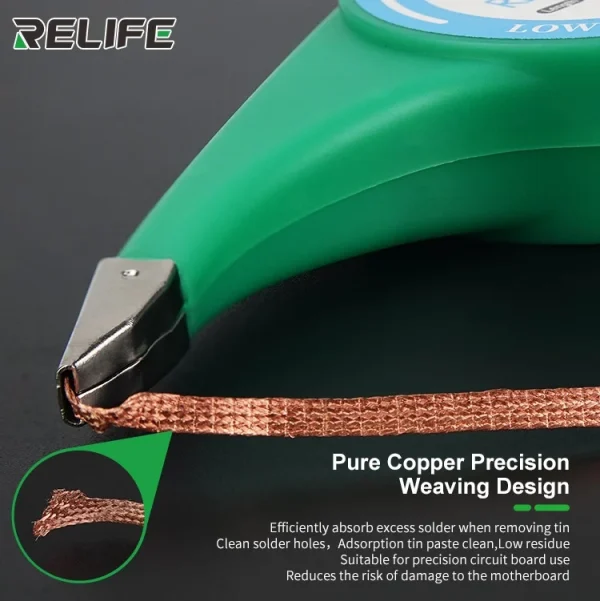 RELIFE RL-2520 Soldering Wick - Image 2