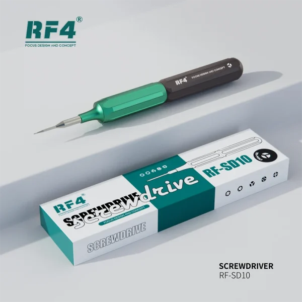 RF4 RF-SD10 Y0.6 Double-bearing Screwdriver Set Precision Silent for Phone Clock Watch Disassembly Relieve Screw Driver
