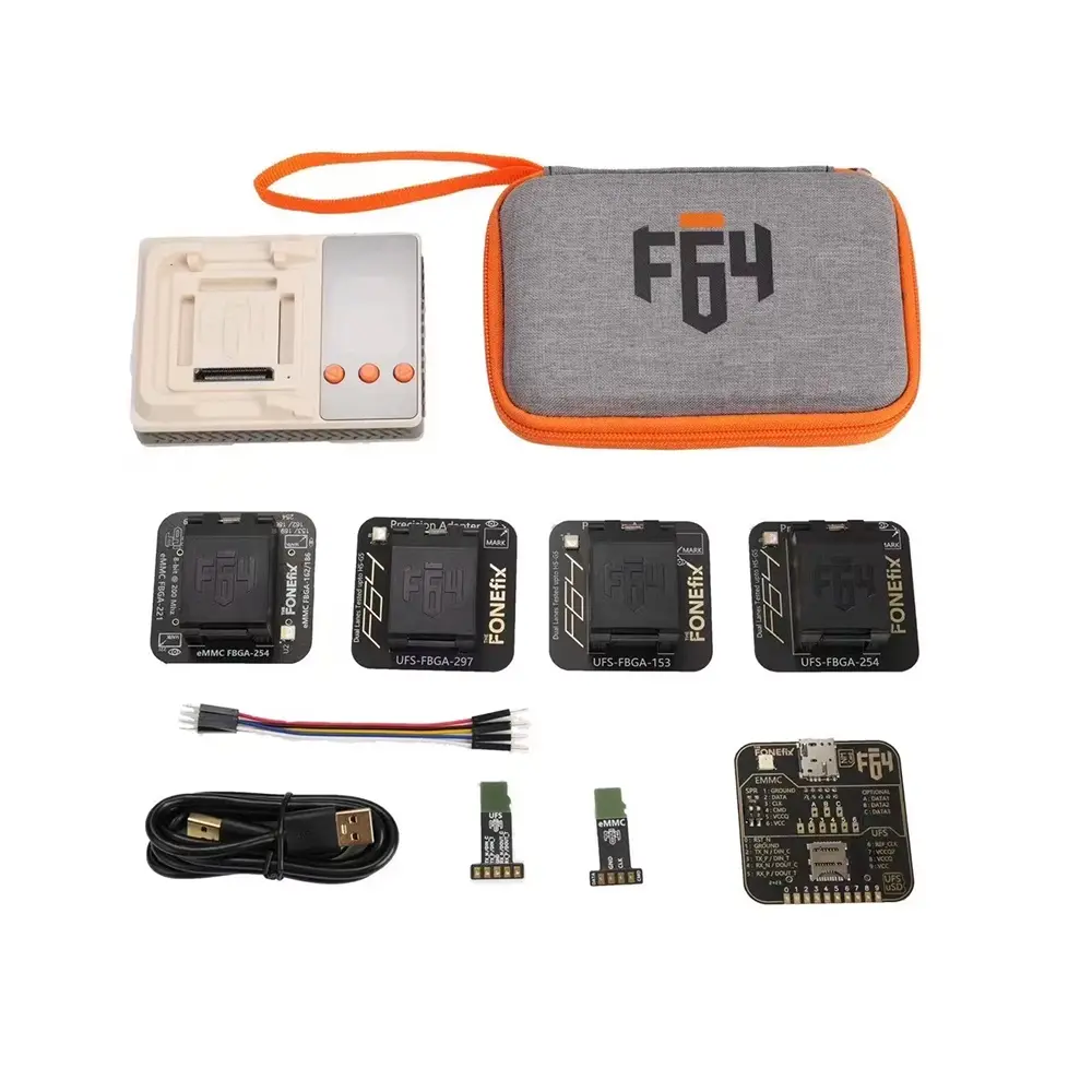 F64 Box Jtag F64 ultra UFS FBGA 153 254 297 (F64 254 EMMC 4 in 1) Socket UFS-FBGA-254 Adapter