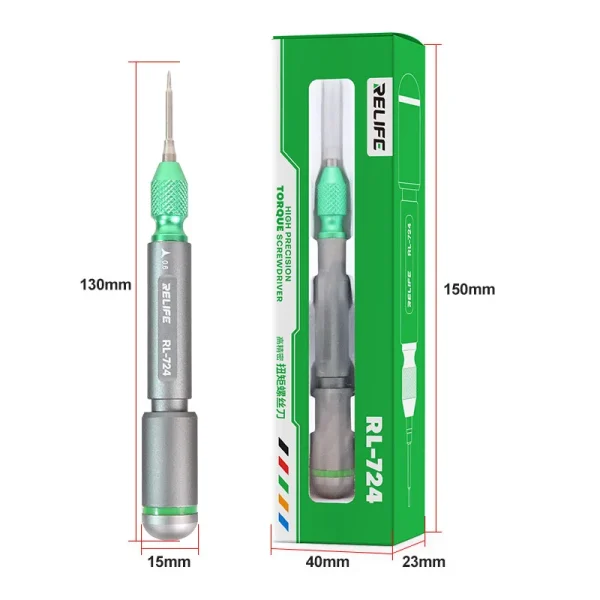 RELIFE RL-724 High precision torque screwdriver 0.8 Suitable for IPhone bottom 5-Star Screws - Image 2