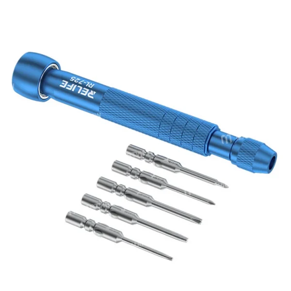 RELIFE RL-725 6 in 1 Adjustable Torque Screwdriver Set Strong Magnetic Screwdriver For Mobile Phone Tablet Computer Repair Tools - Image 3