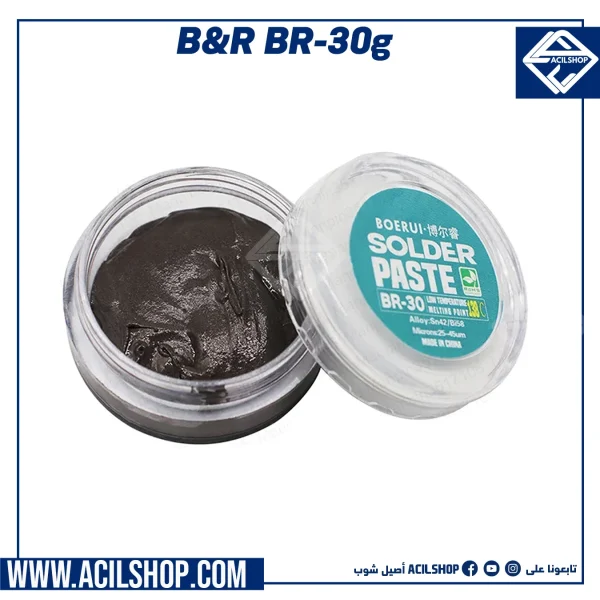B&R SOLDER PASTE 138℃ 30g - Image 2