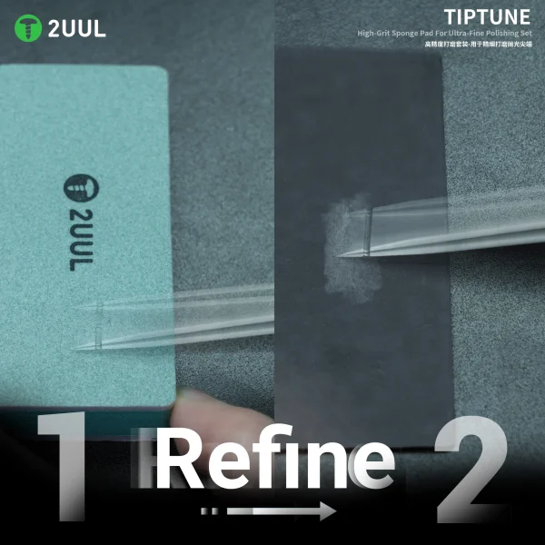 2UUL FM02 TipTune High-Grit Sponge Pad For Ultra-Fine Polishing Set - Image 5