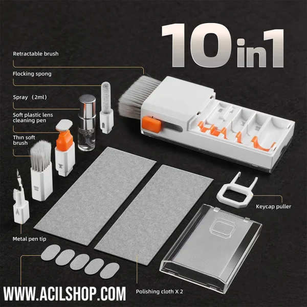 MULTIFUNCTIONAL SCREEN & KEYBOARD CLEANING KIT - Image 4
