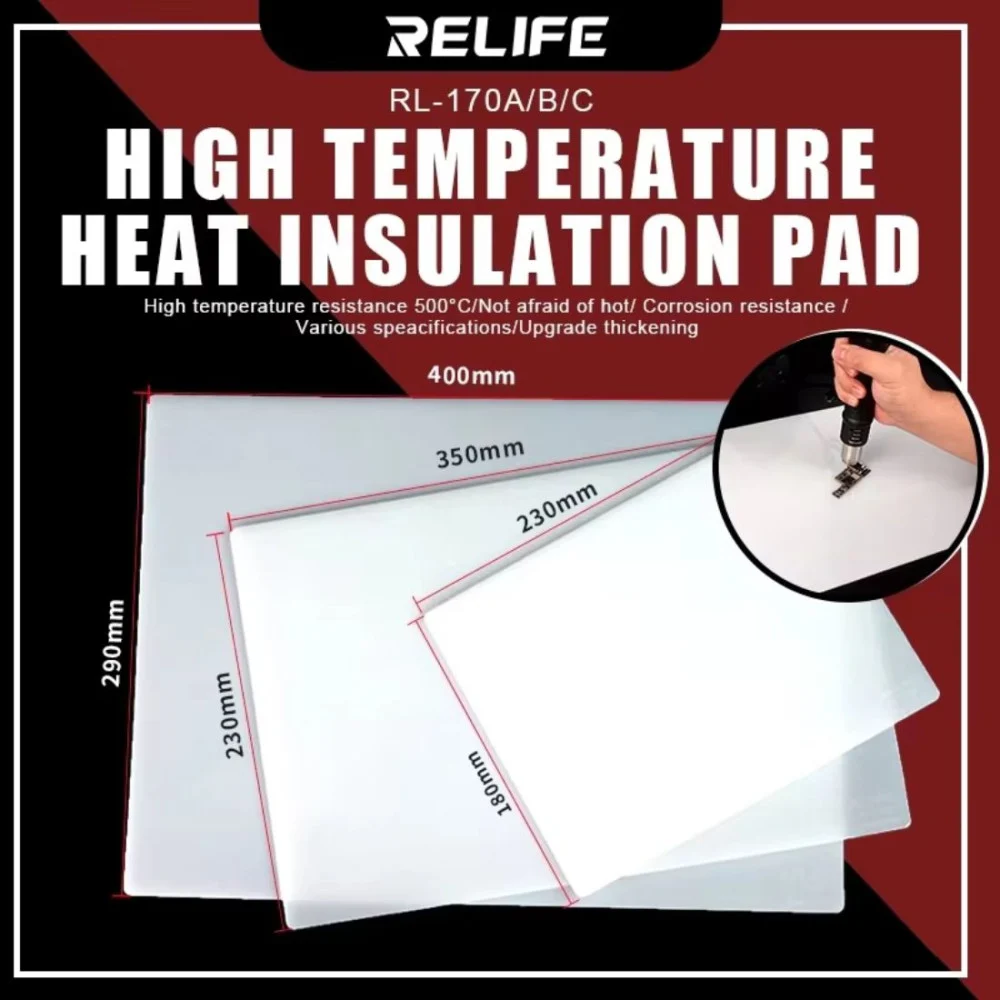 RELIFE RL-170B High-temperature Heat Insulation Pad for Phone - Image 7