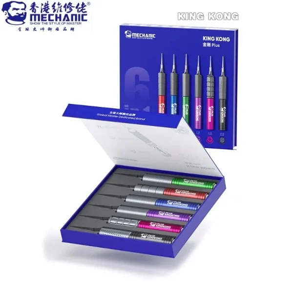 Mechanic King Kong Plus - Screwdriver Set - High Hardness Magnetic Precision