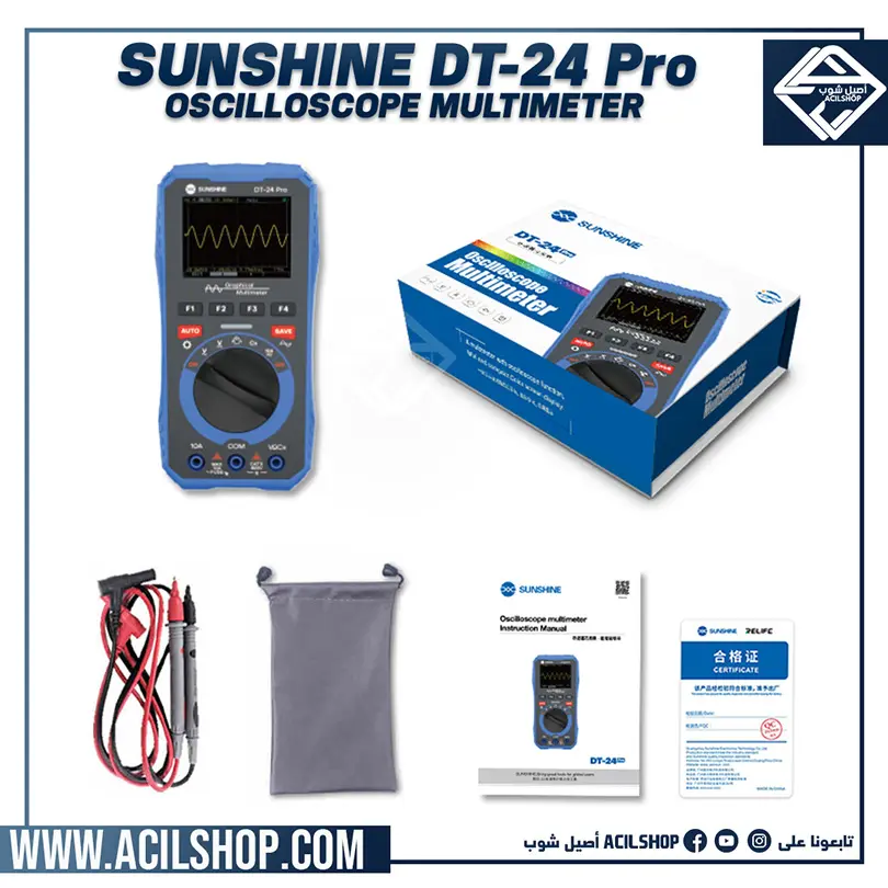 OSCILLOSCOPE MULTIMETER DT-24 PRO - Image 2