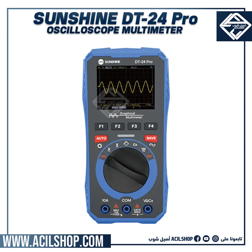 OSCILLOSCOPE MULTIMETER DT-24 PRO