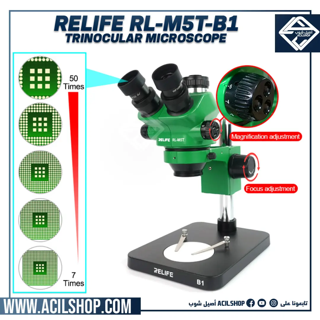 RELIFE RL-M5T-B1 TRINOCULAR MICROSCOPE - Image 2