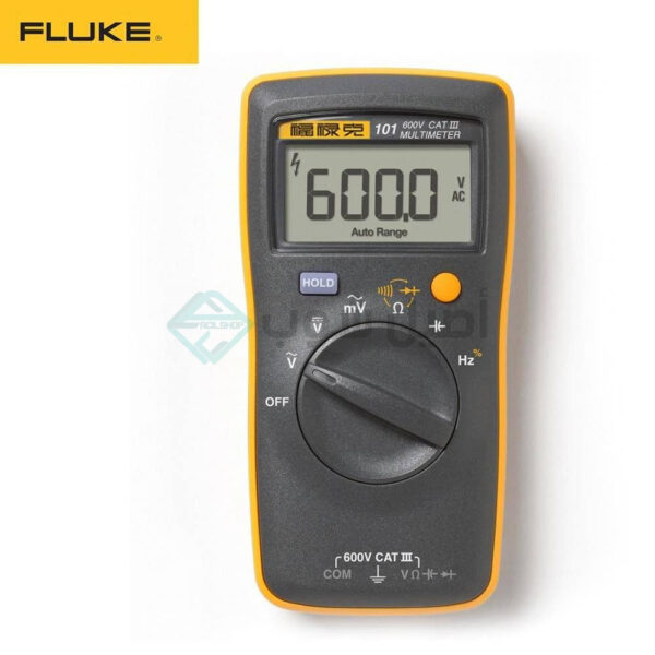 Fluke 101 Mini Digital Multimeter auto range for AC/DC Voltage