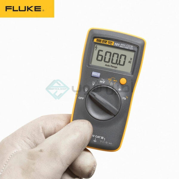 Fluke 101 Mini Digital Multimeter auto range for AC/DC Voltage