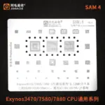 AMAOE SAM4 BGA Stencil for Samsung Exynos 3470/ 7580/ 7880 CPU