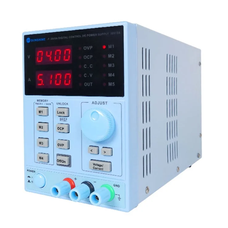SUNSHINE P-3005A 30V 5A Digital Display DC Power